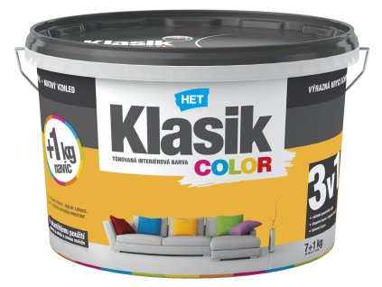 HET Klasik color 0628 žlutý pampeliškový
