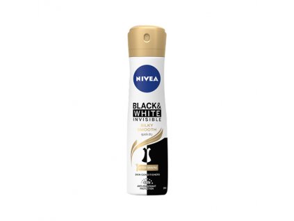 Nivea Black & White Invisible Silky Smooth antiperspirant, 150 ml