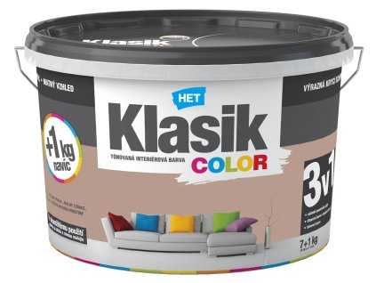HET Klasik color 0257 - hnědý ořechový