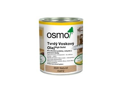Osmo 3041 Tvrdý voskový olej Efekt 2,5 l Natural