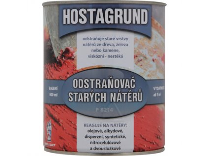 Barvy A Laky Hostivař Hostagrund odstraňovač starých nátěrů P8214, 600 ml
