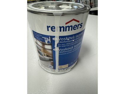Remmers Vosková lazura 0,75 l bílá - obal II. jakost