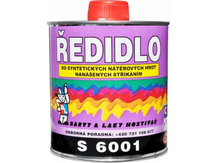 Barvy a laky Hostivař ŘEDIDLO S6001 0,7 L