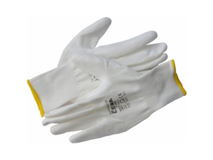 Lakýrnické rukavice bílé PROFI BAL