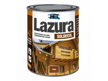 Soldecol Lazura 0,75l teak