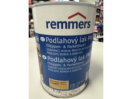 Remmers Podlahový lak Premium 2,5 l hedvábně lesklý bezbarvý - obal II. jakost