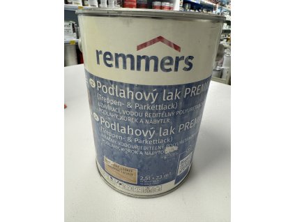 Remmers Podlahový lak Premium 2,5 l hedvábně lesklý bezbarvý - obal II. jakost