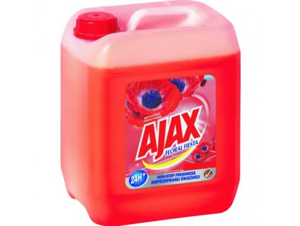 Ajax Floral Fiesta univerzální čisticí prostředek s vůní vlčích máků 5 l