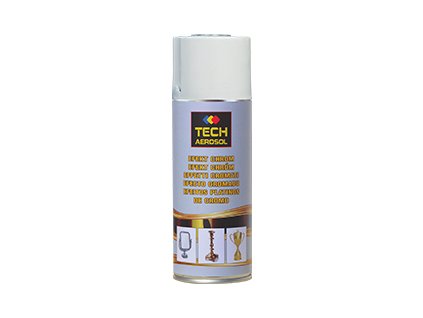 TECH AEROSOL Efekt chrom - chromovaná 400 ml