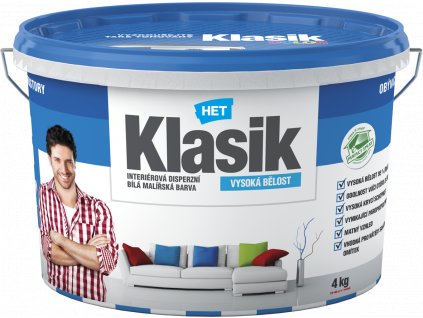 Klasik bily 4kg nove logo