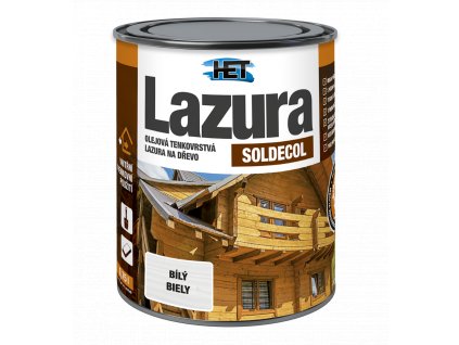 HET Soldecol bílá lazura