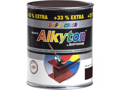 Dupli-Color Alkyton RAL 8017 tmavě hnědá, 1 L + 33 %