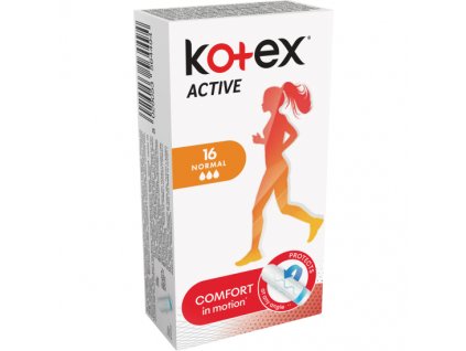 Kotex active normal 16