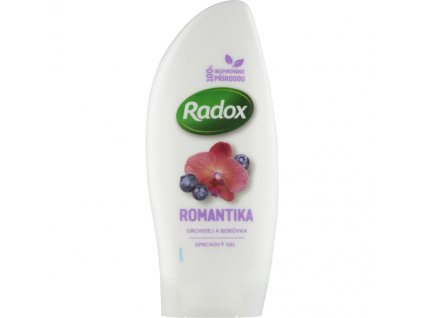 795201 radox sprchovy gel romantika orchidej a boruvka 250 ml