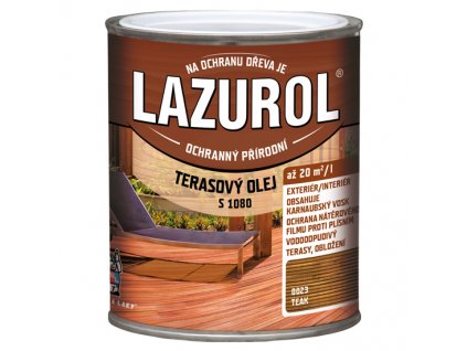 lazurol terasový teak 0,75