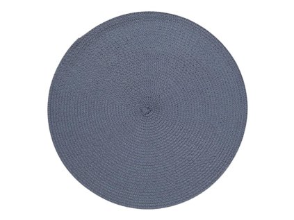 Kulaté prostírání, modré, 38 cm