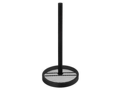 Kovový stojan na papírové utěrky, černý, 33 cm