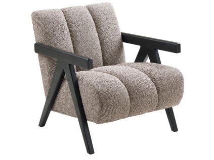 19614 19614 19614 kreslo z textilie boucle svetle sede florence