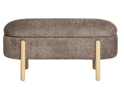 20130 ulozna lavice do predsine hneda prirodni 97 40 48 cm branca