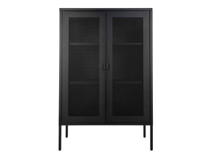 20244 20244 20244 cerna vitrina kovova 80x40x120 cm melbourne
