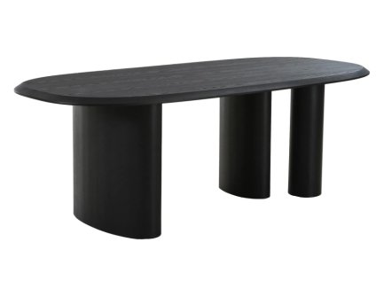 20610 jidelni stul jasanova dyha cerny 100x220x76 cm tirano