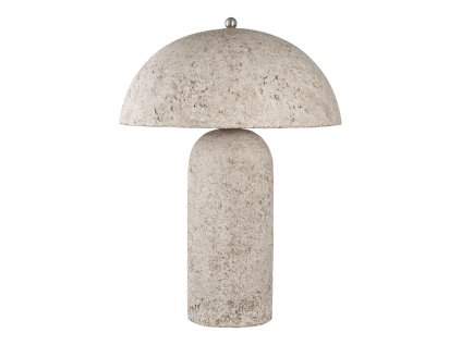 Stolní lampa kamenná krémová, 49,5 cm, Astley