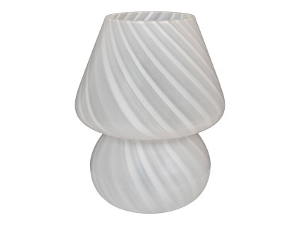 Skleněná LED lampa na baterky, bílá, 19,5 cn, Alton