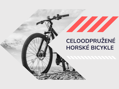 Celoodpružené horské bicykle