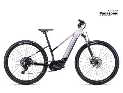 Dámsky elektrobicykel CTM ROXXY GX - čierna / bledofialová 2025