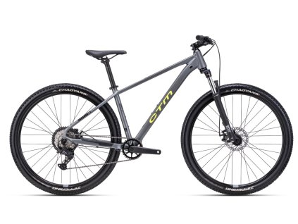 Horský bicykel CTM Rambler 1.0 matná tmavosivá / lesklá čierna 2025
