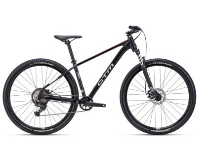 Horský bicykel CTM Rambler 1.0 matná čierna / strieborná 2025