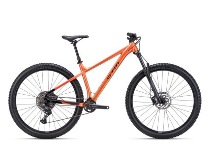 Horský bicykel CTM Zephyr Xpert čierna / matná oranžová 2025