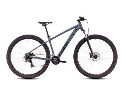 Horský bicykel CUBE Aim ONE foggyblack´n´black 2025