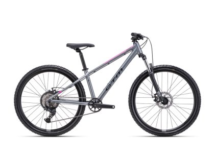 Juniorský bicykel ROCKY Jump matná sivá / ružová 2025