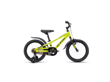 Detský bicykel CTM Foxy limetková perleť / čierna 2025