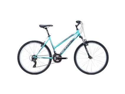 Bicykel CTM Stefi 2.0 matná tyrkysová / sivá 2022