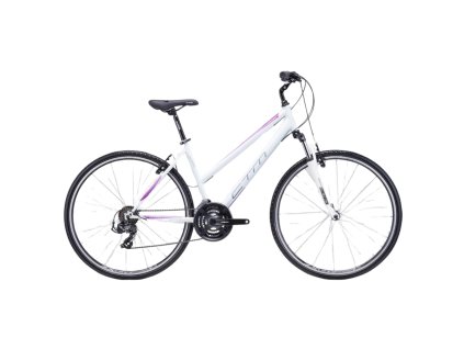 Bicykel CTM Jessie biela / fialová 2022