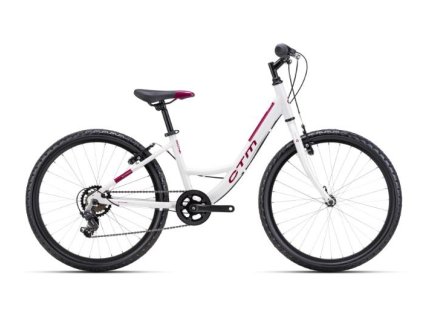 Bicykel CTM Missy biela / tmavofialová 2024