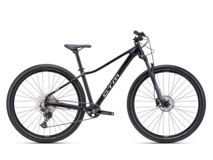 Dámsky bicykel CTM Charisma 7.0 matná čierna / lesklá čierna 2025