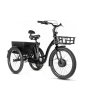 Elektrobicykel trojkolka Leader Fox  LOVELO,  2025 17,4 Ah / 626 Wh čierna