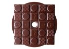 Bio čokolády Čtverec v kruhu s alternativními sladidly