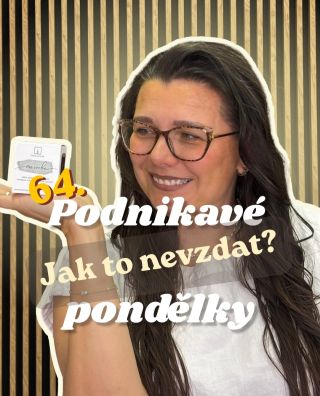 Jak to nevzdat?🙂‍↕️ Podnikavé pondělky 64. část!🙏🏻 Začátky jsou vždy velmi nejisté. Proto je potřeba vytrvat. Jaká je moje...