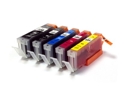 canon cli 551 bk c m y pgi 550bk multipack kompatibilni cartridge