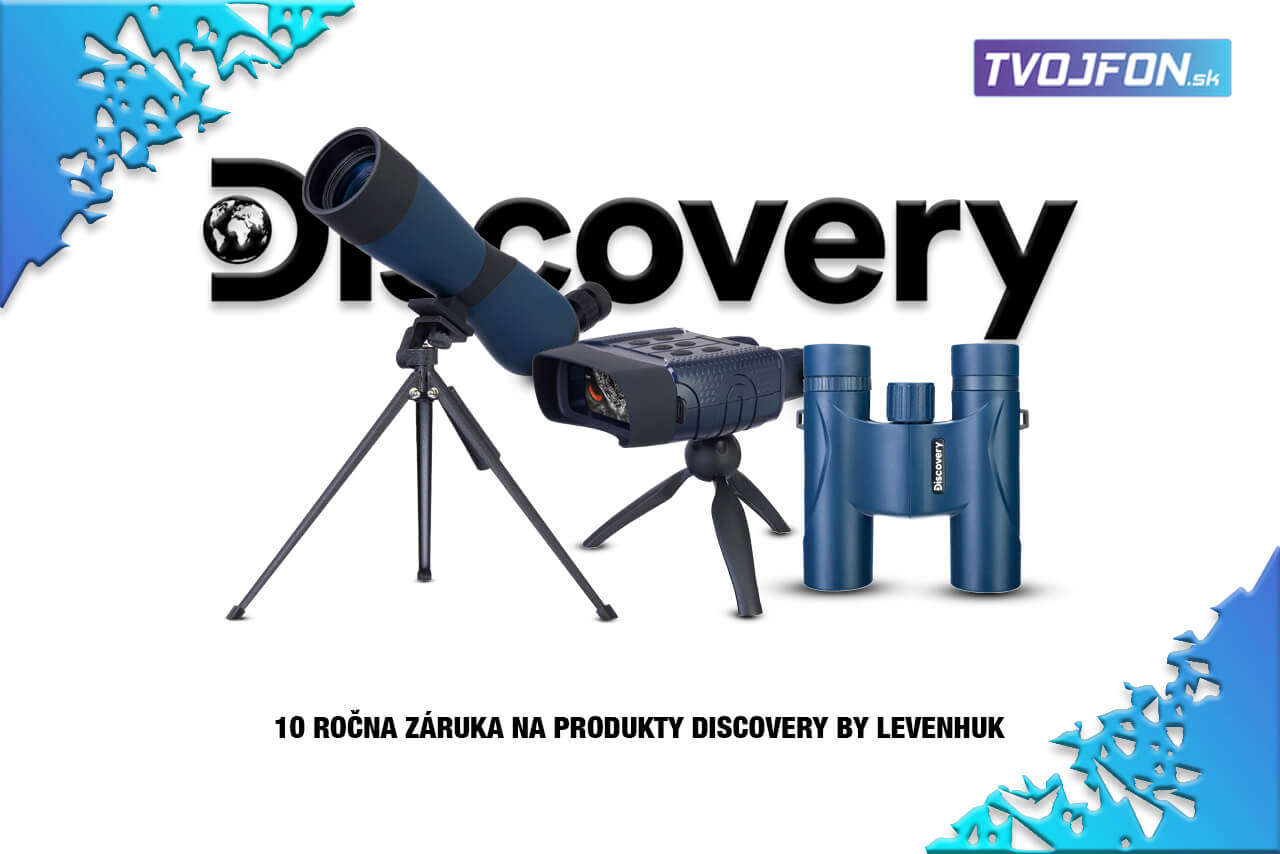 10 ročna záruka na produkty Discovery by Levenhuk