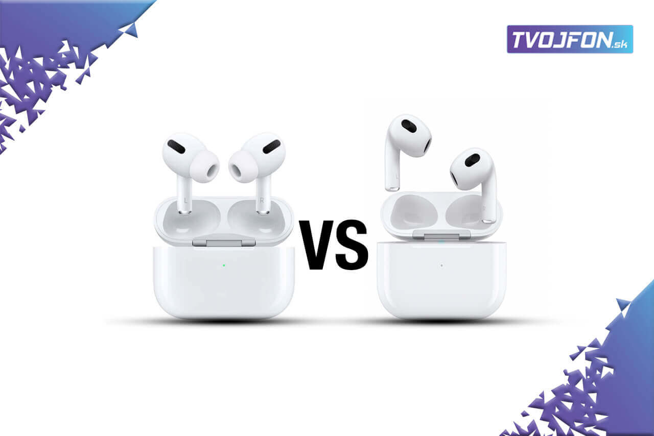 Slúchadlá Apple Airpods vs. Airpods Pro. Aké sú rozdiely?