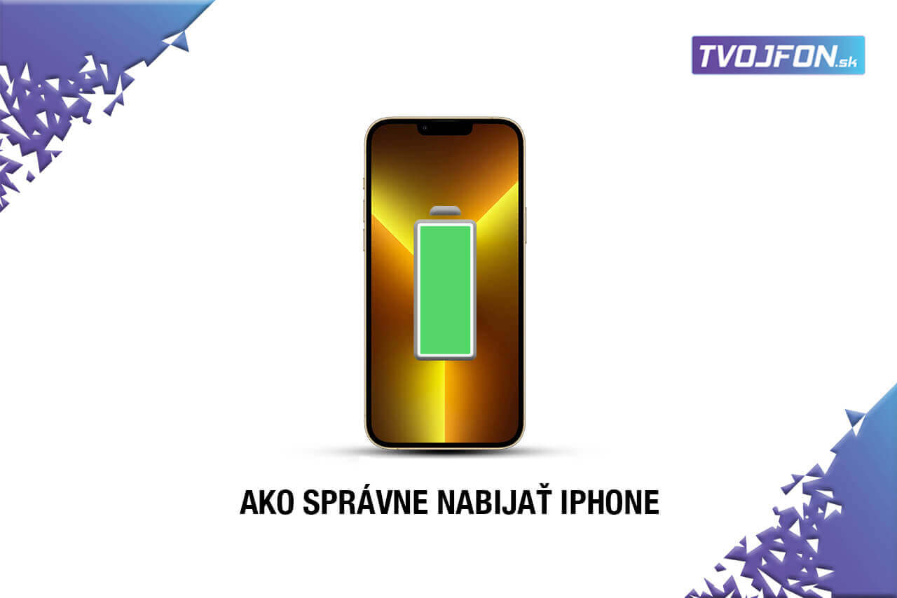 Ako správne nabíjať iPhone