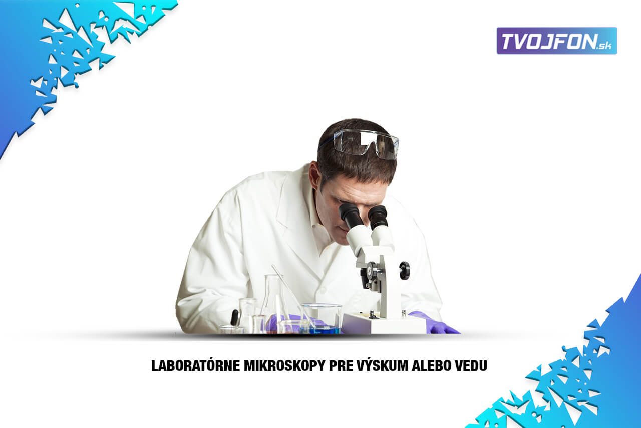 Laboratórne mikroskopy pre výskum alebo vedu