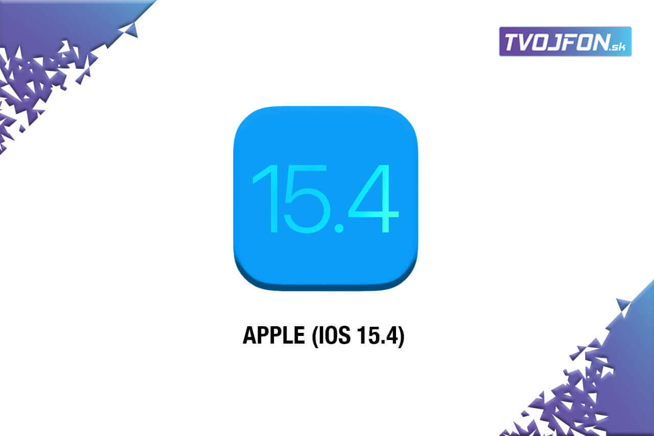 Aktualizacia od Apple (iOS 15.4)