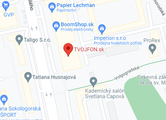 Adresa mapy - TVOJFON.sk