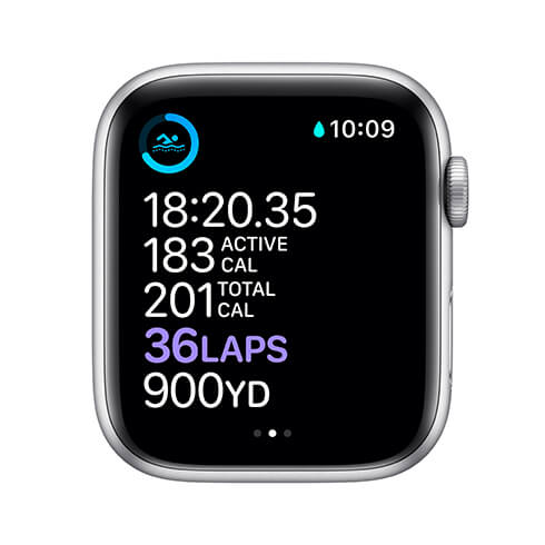 Apple Watch NIKE 6 GPS 44mm | Strieborné - Silver - Meraie okysličenia krvi